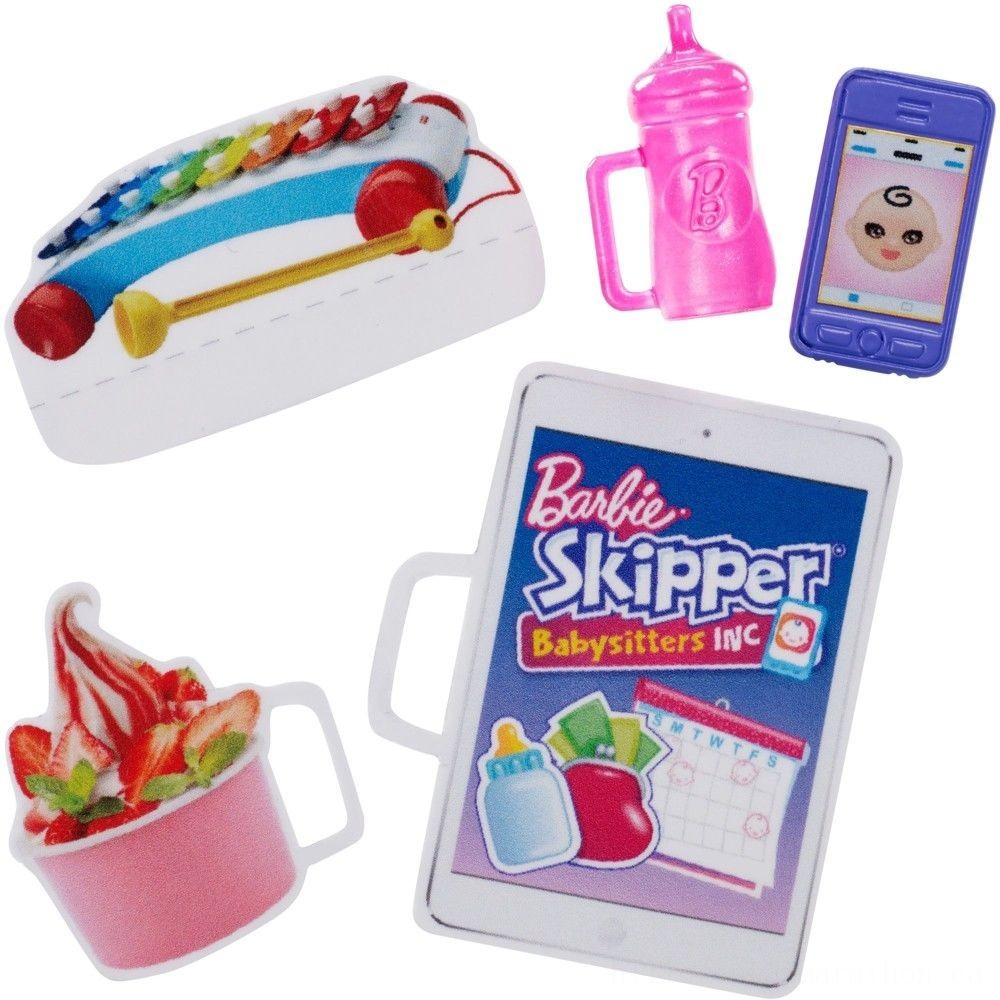 Barbie Skipper Babysitters Inc.  Hair Toy Playset