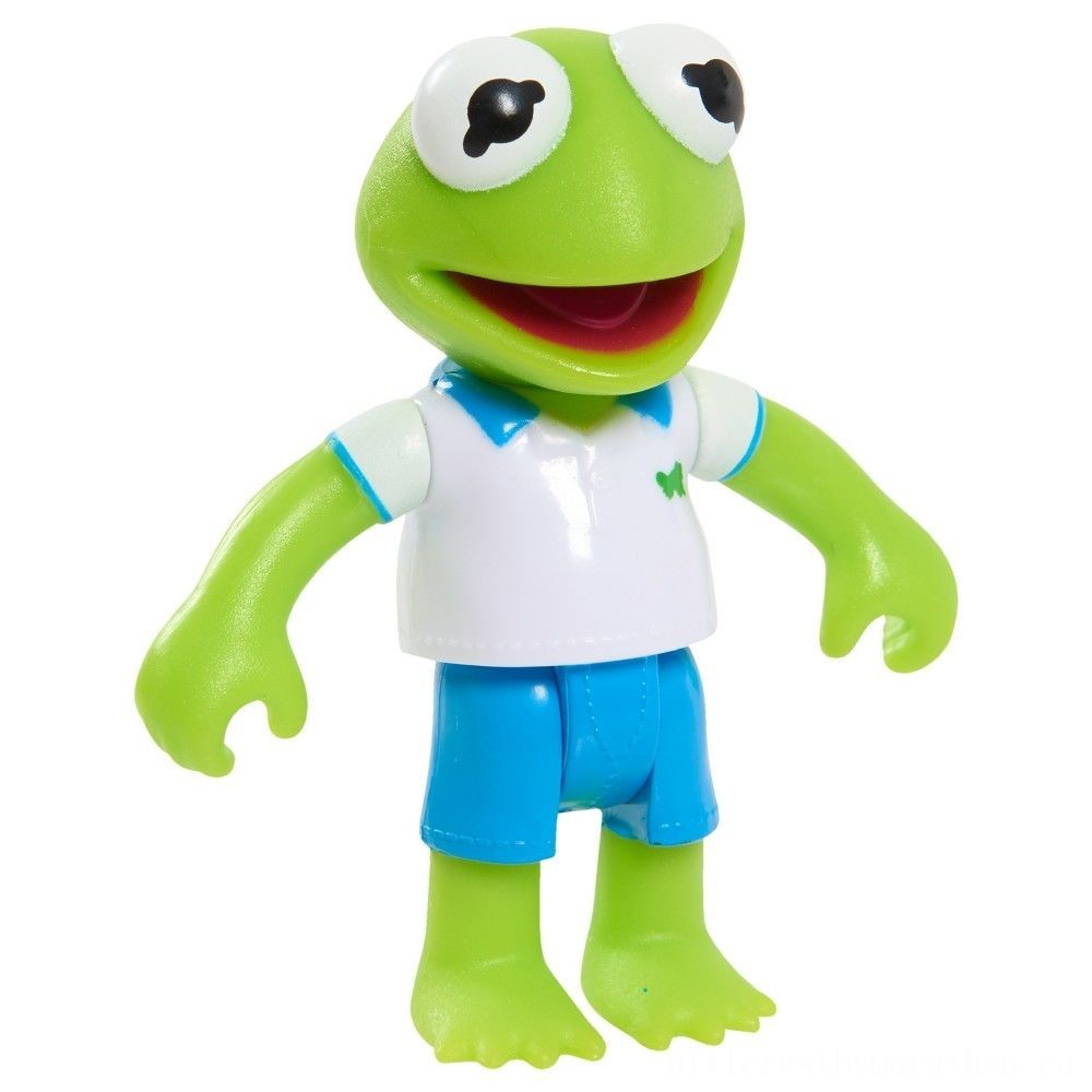 June Bridal Sale - Disney Junior Muppet Children Poseable Kermit - New Year's Savings Spectacular:£3[jca5426ba]