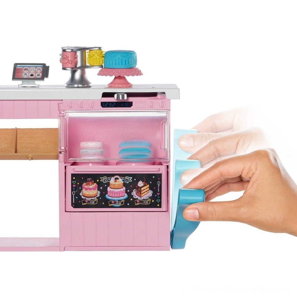 Liquidation - Barbie Pie Bakeshop Playset - Surprise:£18[coa5427li]