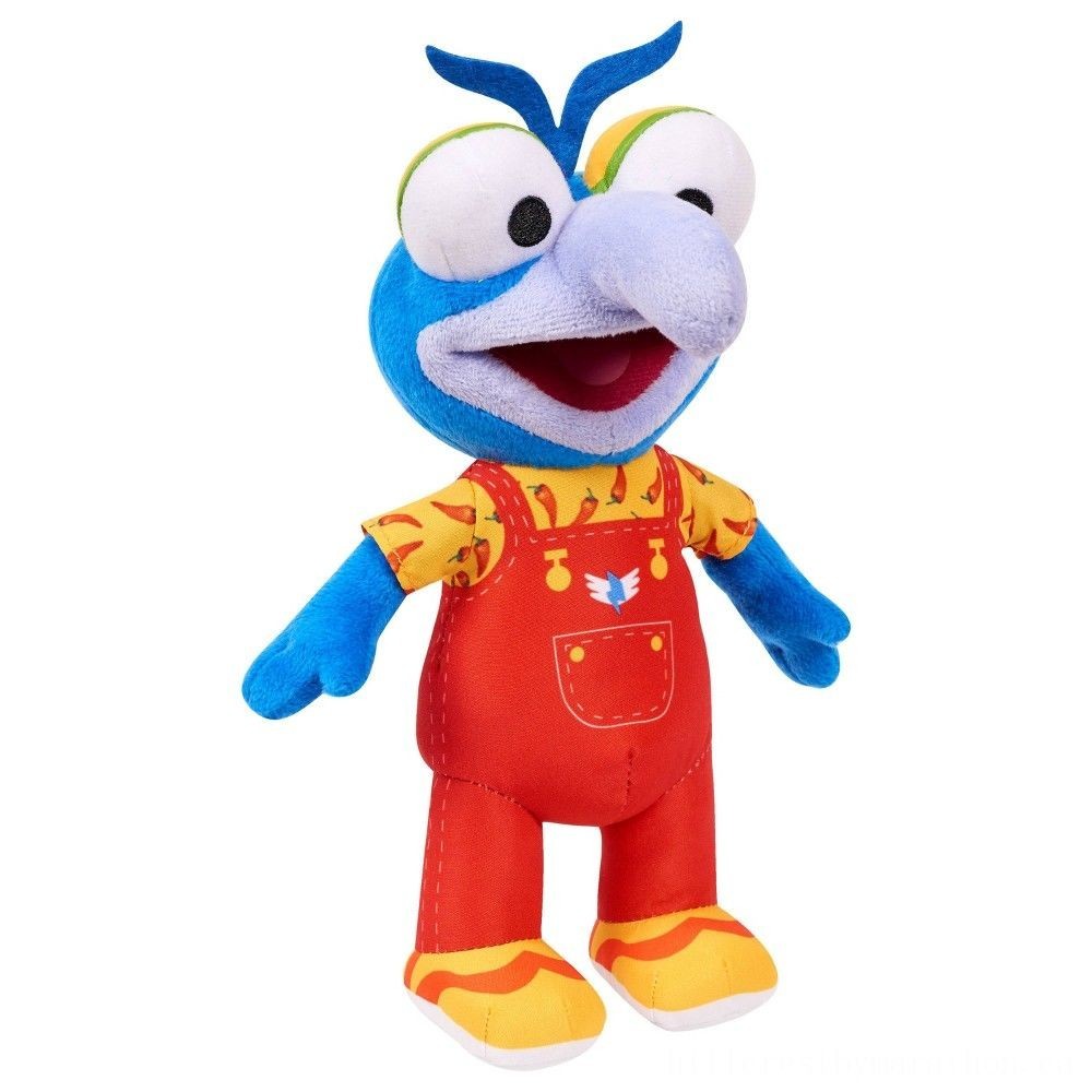 Discount - Disney Junior Muppet Children Gonzo Plush - End-of-Season Shindig:£6