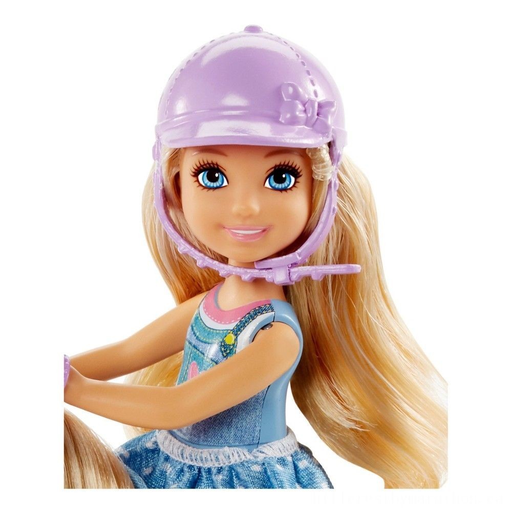 Two for One Sale - Barbie Chelsea Doll &&    Pony Playset - Clearance Carnival:£9[lia5431nk]