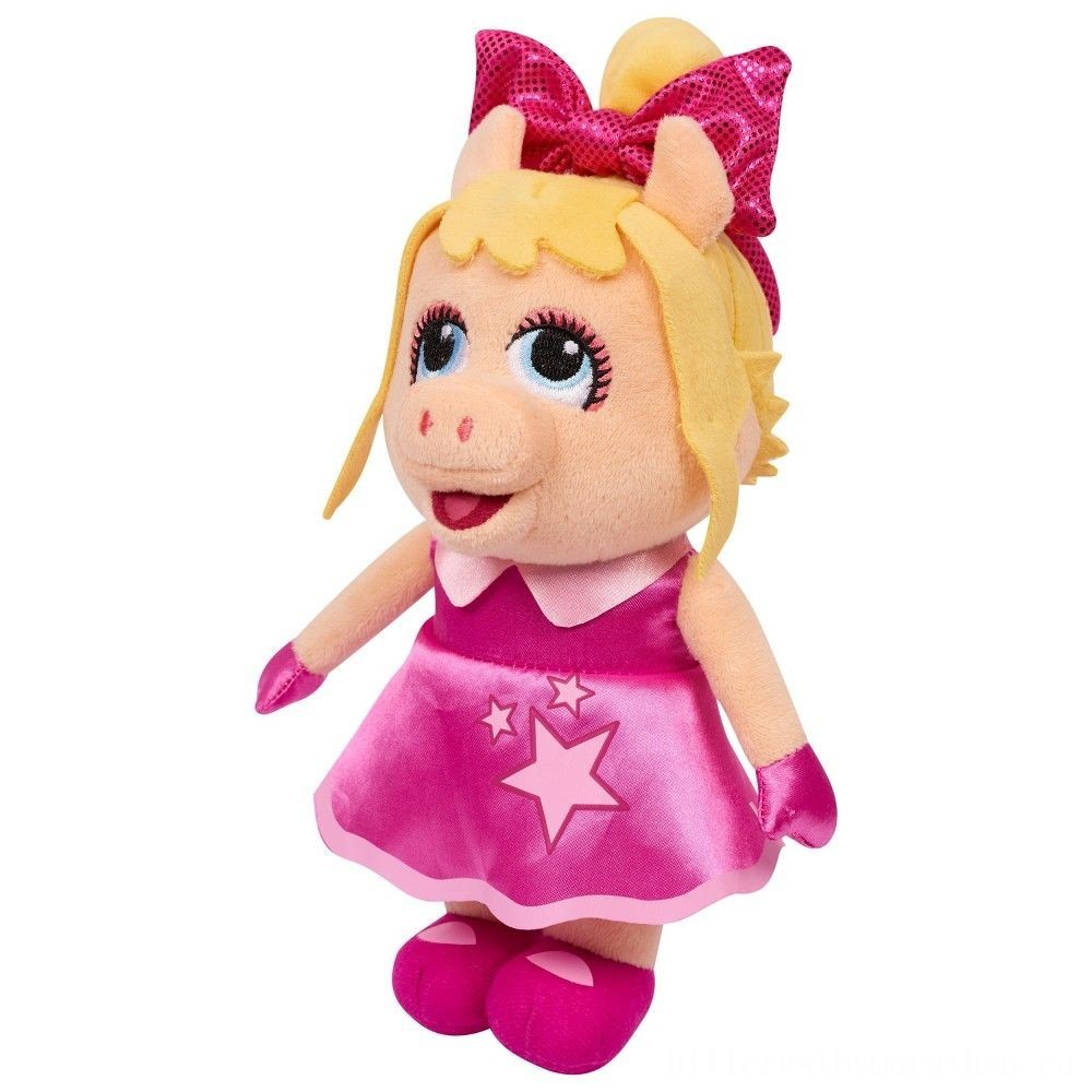 Limited Time Offer - Disney Junior Muppet Little Ones Piggy Plush - Fourth of July Fire Sale:£5