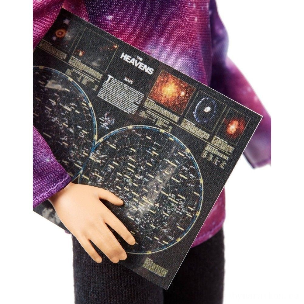 Flash Sale - Barbie National Geographic Astronomer Playset - Off-the-Charts Occasion:£11[hoa5440ua]