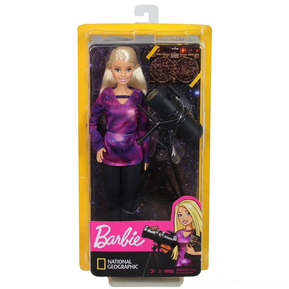 Gift Guide Sale - Barbie National Geographic Stargazer Playset - Steal:£11[nea5440ca]