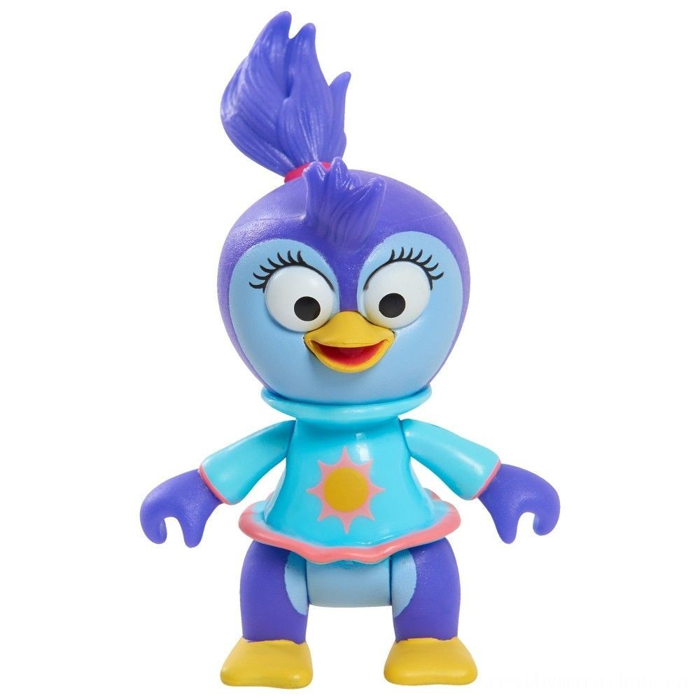 Fire Sale - Disney Junior Muppet Infants Poseable Summer Months Penguin - Clearance Carnival:£6