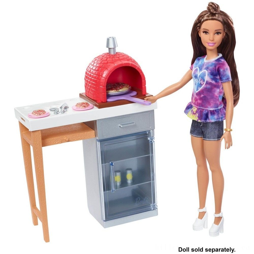 Half-Price - Barbie Block Stove Accessory - Two-for-One Tuesday:£6[cha5447ar]