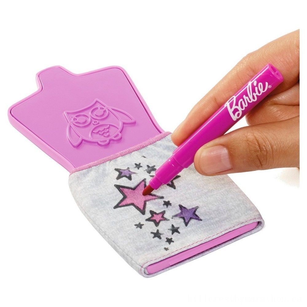 Barbie D.I.Y. Haute Couture Plates Device - Eco-friendly and also Pink
