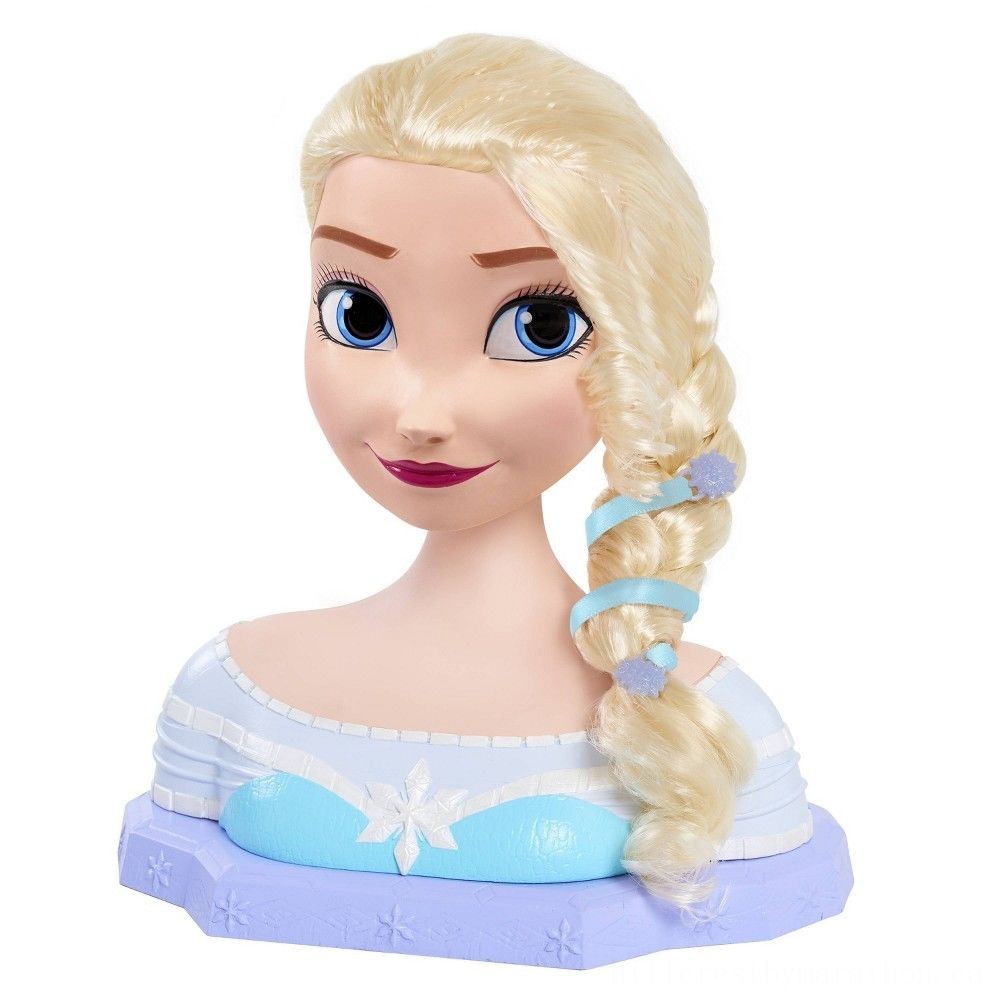 Everyday Low - Disney Little Princess Elsa Deluxe Designing Scalp - Spectacular Savings Shindig:£26