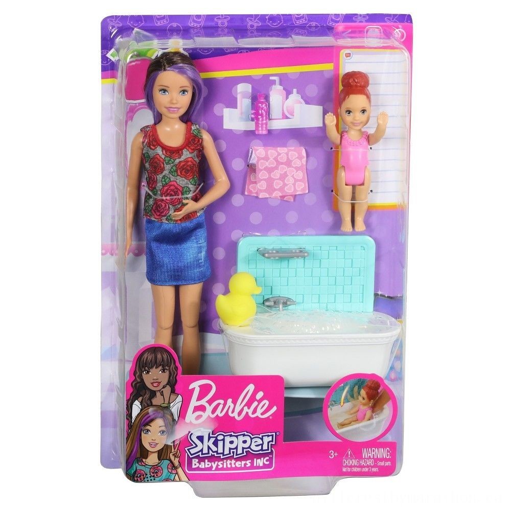 Black Friday Weekend Sale - Barbie Captain Babysitters Inc. Toy &&    Playset- Blond - Curbside Pickup Crazy Deal-O-Rama:£10