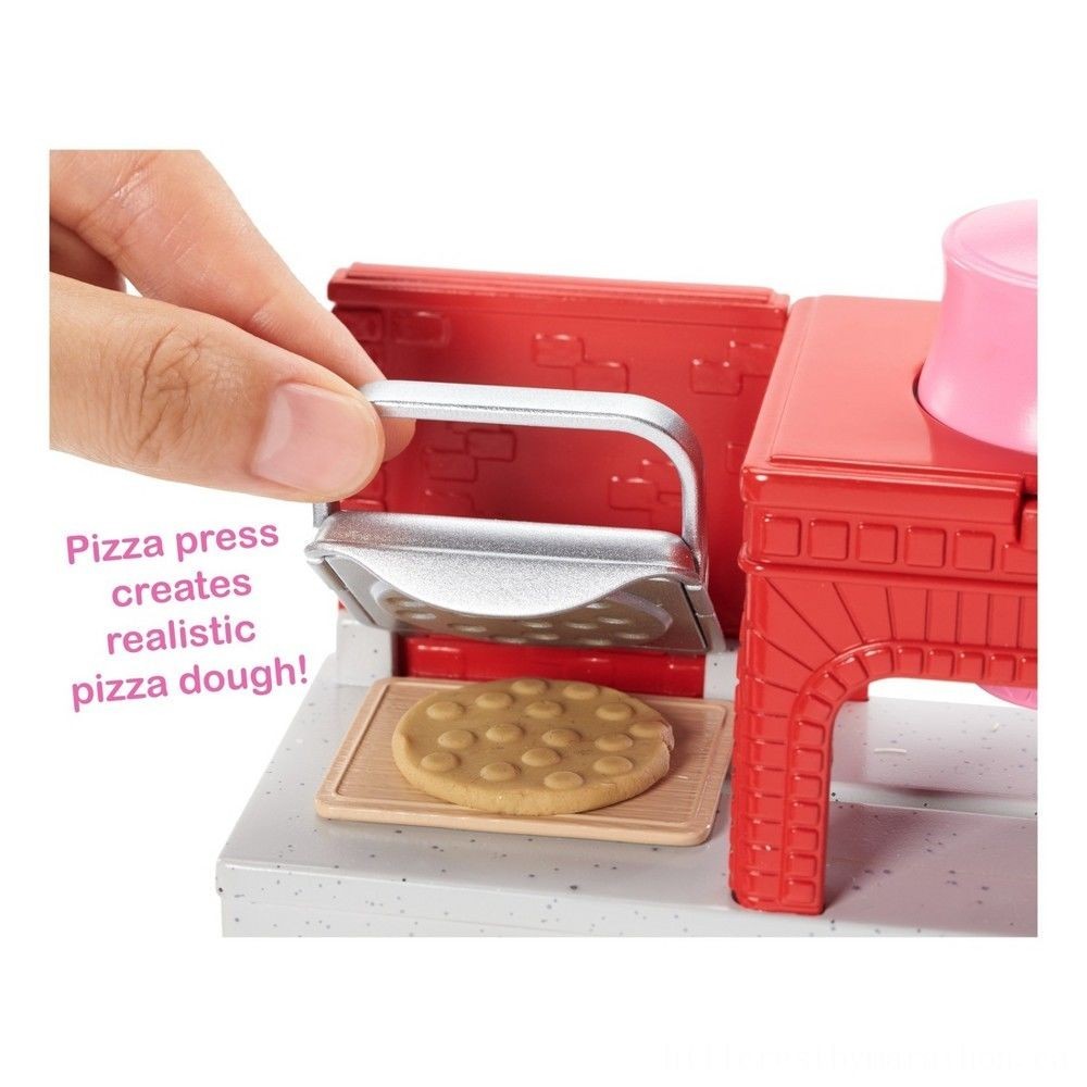 Veterans Day Sale - Barbie Careers Pizza Cook Nikki Figurine and Playset - Fourth of July Fire Sale:£15