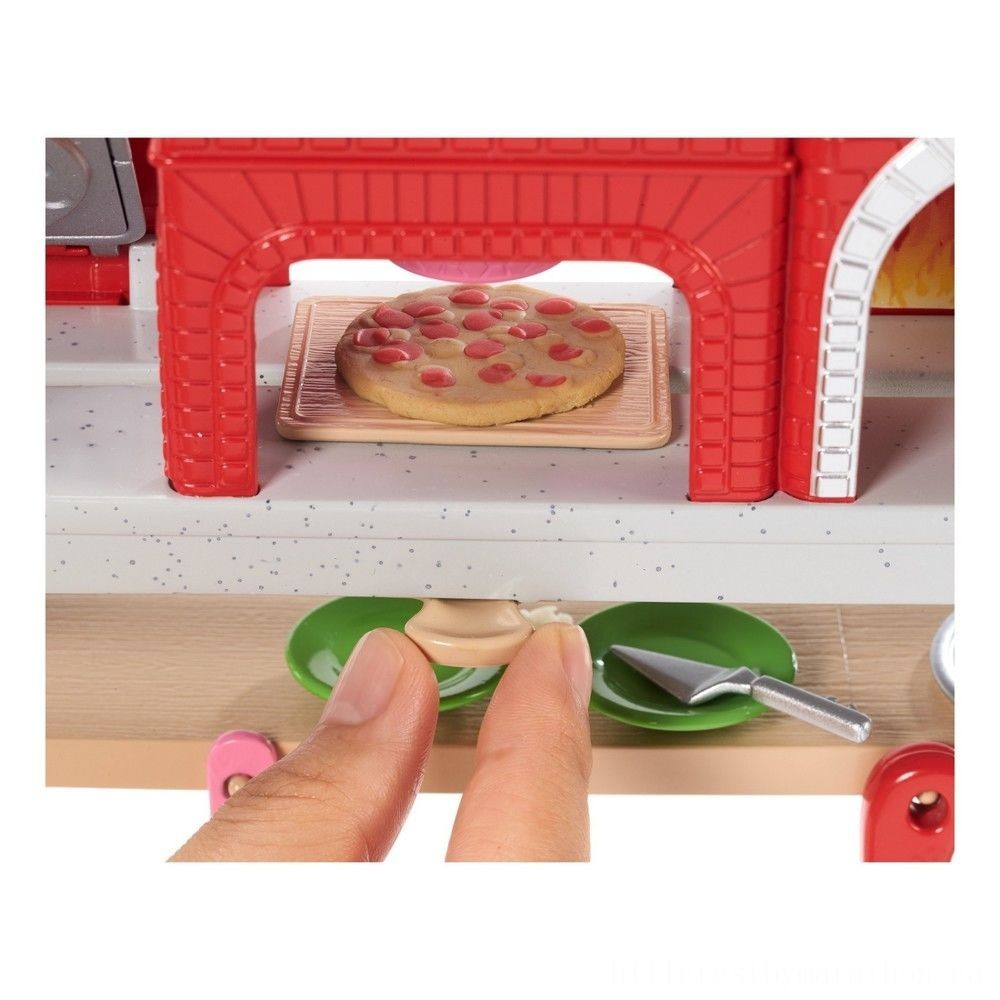 Barbie Careers Pizza Cook Nikki Toy and also Playset