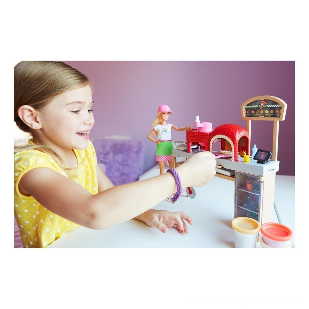 Markdown - Barbie Careers Pizza Cook Figurine and Playset - Spree:£16