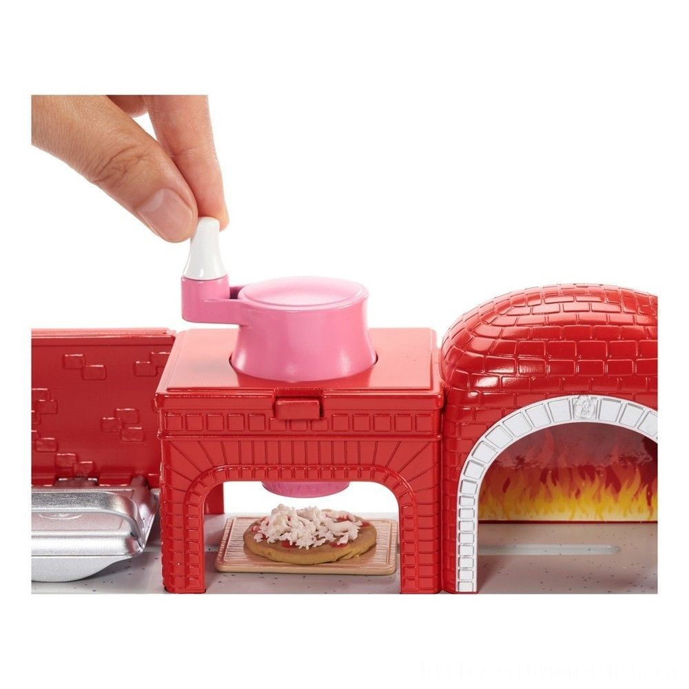 Barbie Careers Pizza Chef Toy as well as Playset