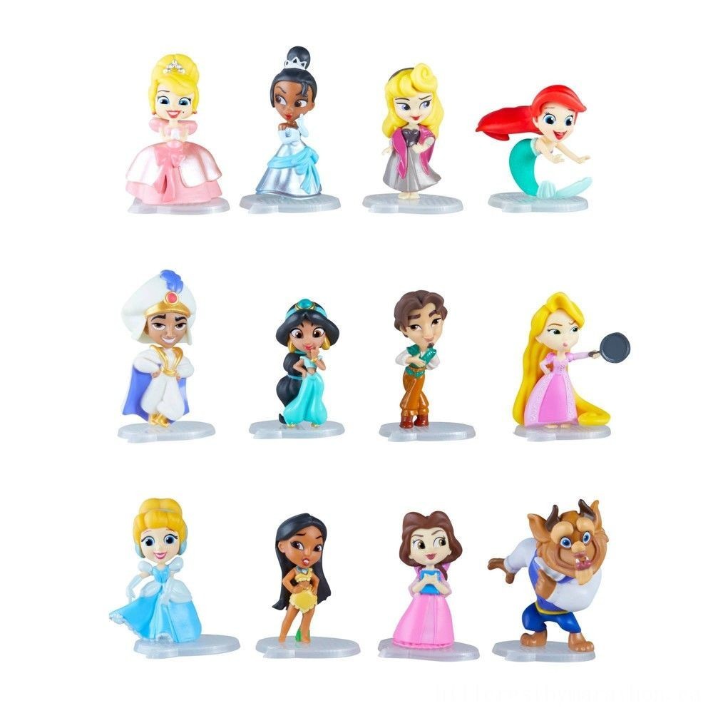 Gift Guide Sale - Disney Little Princess Comics 2&&   quot; Valuable Dolls, Surprise Blind Box - Get-Together:£4[jca5489ba]