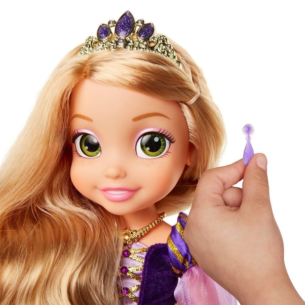Disney Little Princess Majestic Compilation Rapunzel Doll