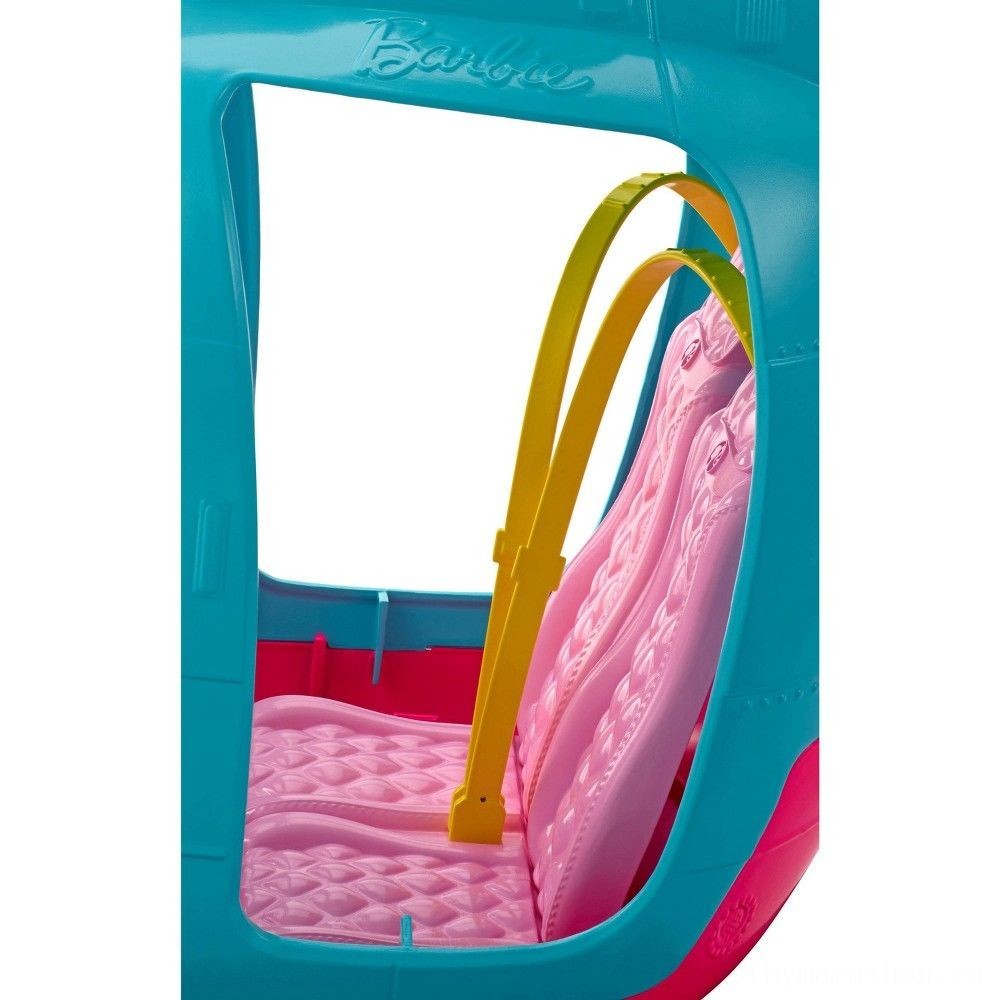 All Sales Final - Barbie Travel Helicopter, plaything automobile playsets - Mid-Season Mixer:£15