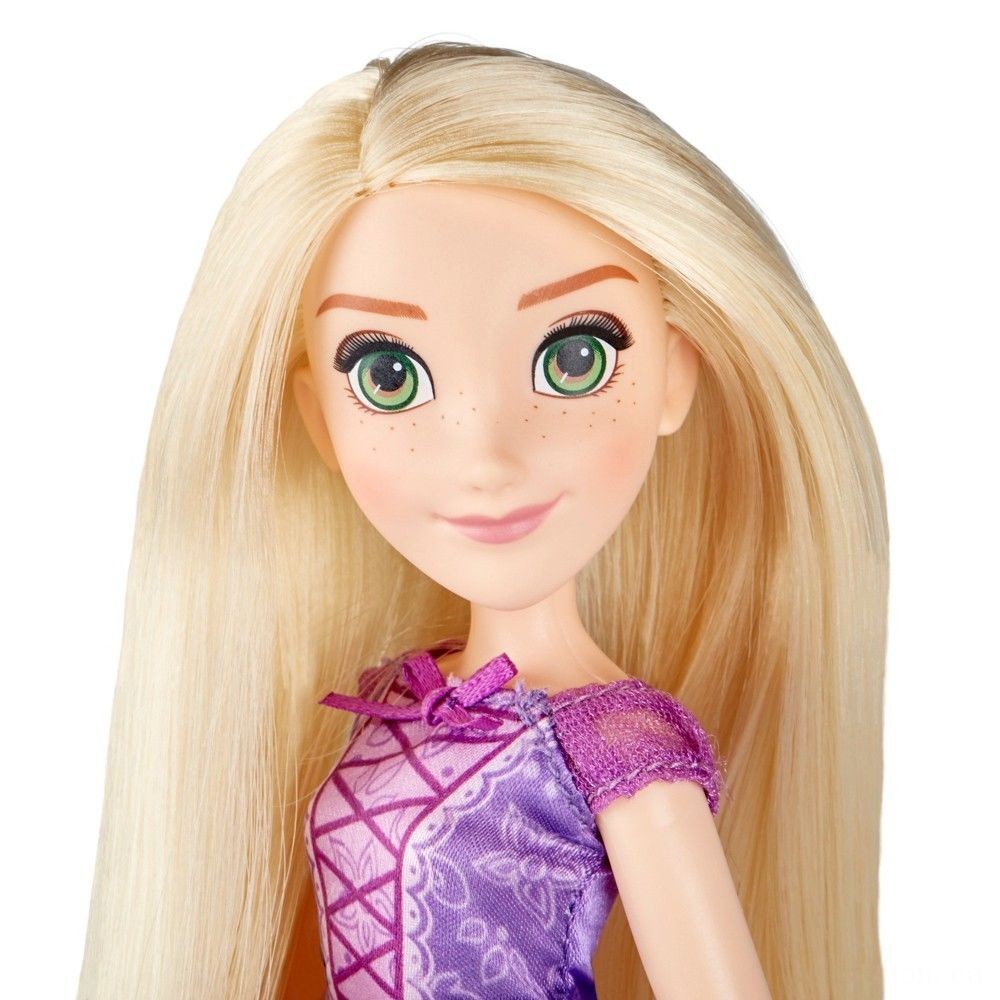 Disney Little Princess Royal Glimmer - Rapunzel Dolly