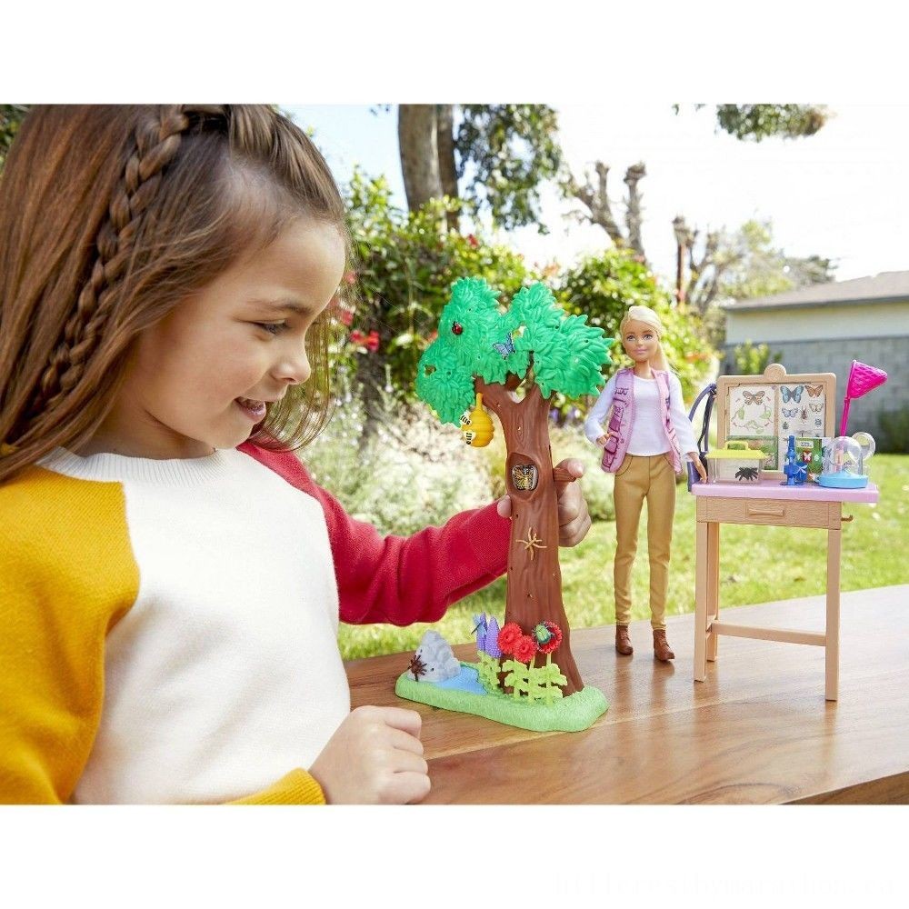 Barbie National Geographic Butterfly Researcher Playset