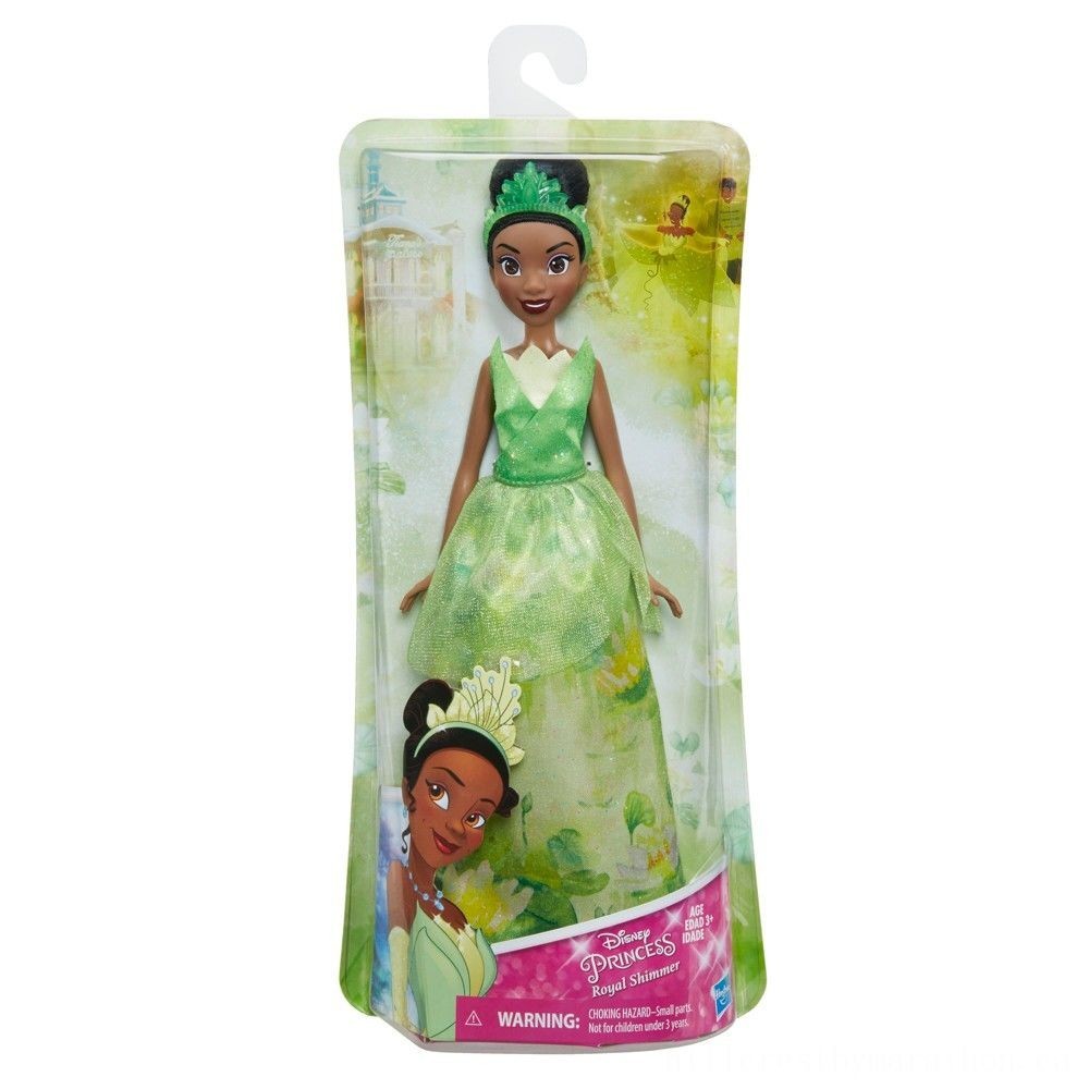 Disney Little Princess Royal Glimmer - Tiana Dolly