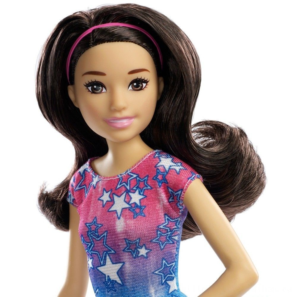 Barbie Captain Babysitters Inc. Brunette Figurine Playset