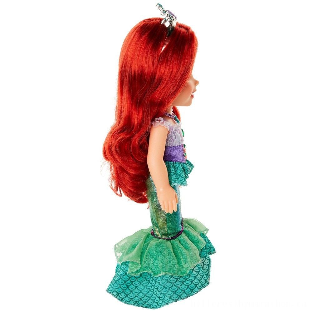 June Bridal Sale - Disney Little Princess Majestic Selection Ariel Doll - Cash Cow:£23