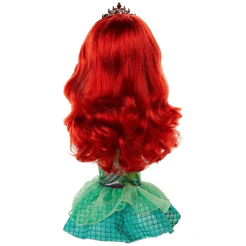 Members Only Sale - Disney Princess Majestic Selection Ariel Figure - Fourth of July Fire Sale:£22