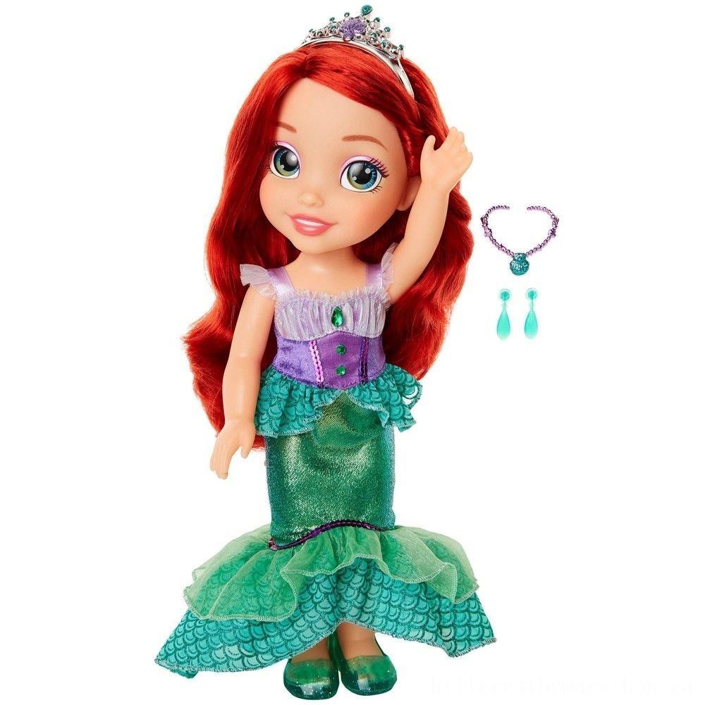 Exclusive Offer - Disney Little Princess Majestic Assortment Ariel Figure - Weekend Windfall:£23