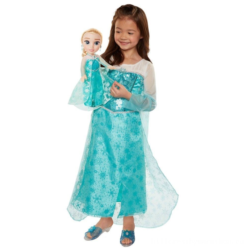 Two for One - Disney Princess Or Queen Majestic Compilation Elsa Doll - Frenzy Fest:£22[ala5511co]