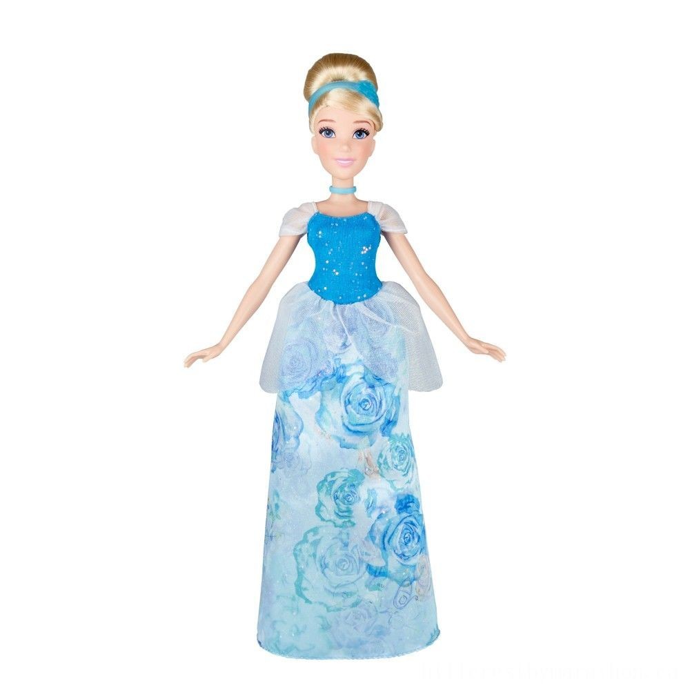 Final Sale - Disney Princess Or Queen Royal Glimmer- Cinderella Figurine - Off:£7[coa5514li]