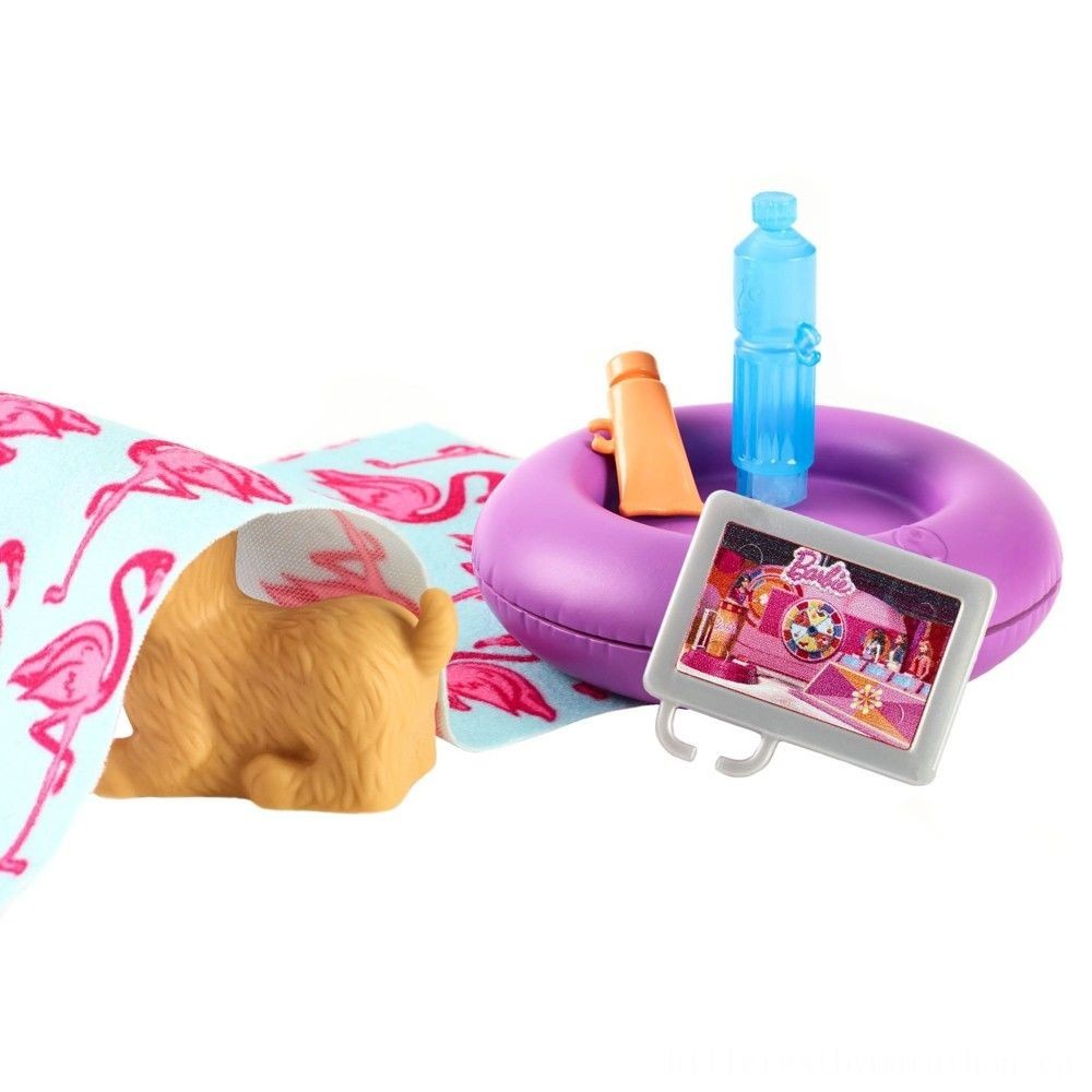 Seasonal Sale - Barbie Doughnut Floaty Device - X-travaganza:£6[cha5519ar]