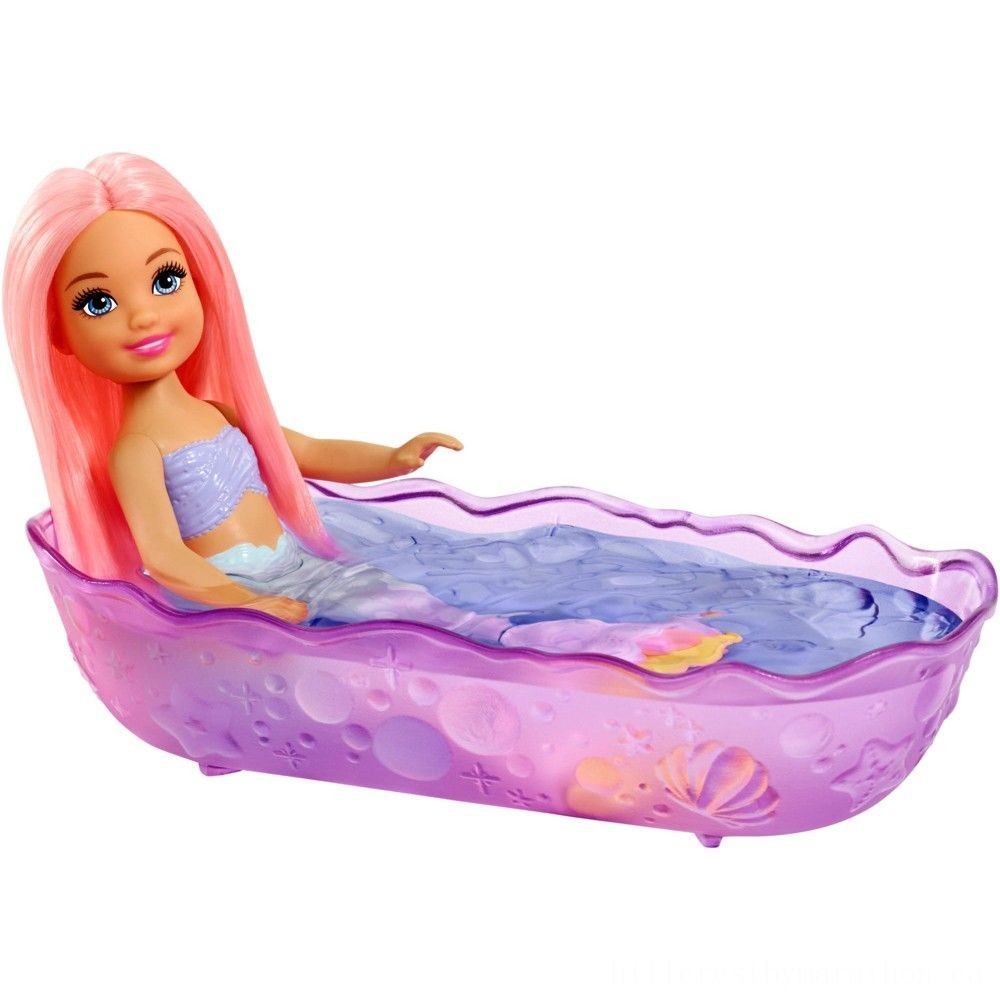 Two for One - Barbie Chelsea Mermaid Playground Playset - Frenzy:£8[daa5520ni]