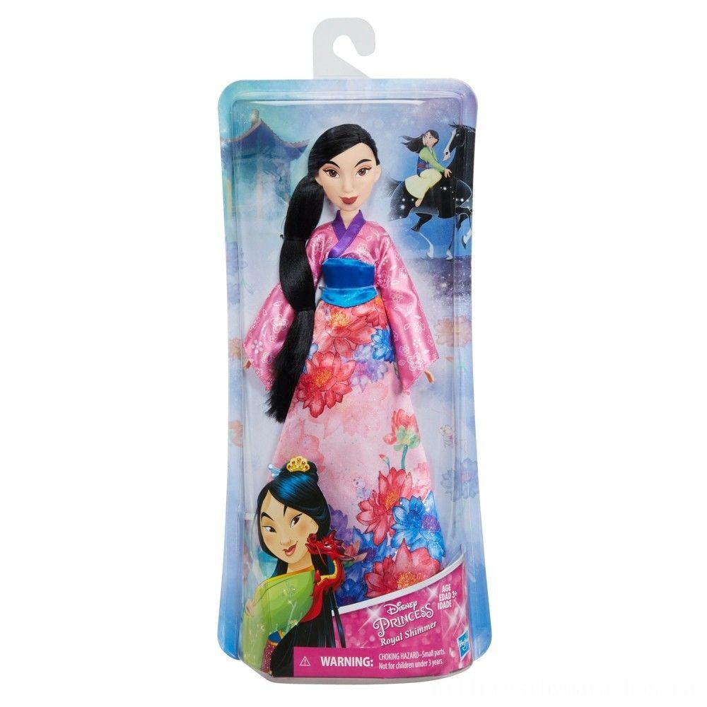 Disney Princess Royal Shimmer - Mulan Figurine