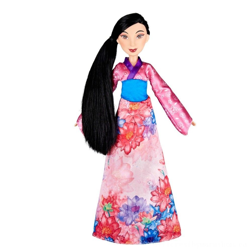 Web Sale - Disney Princess Or Queen Royal Shimmer - Mulan Figure - Hot Buy:£7[lia5521nk]