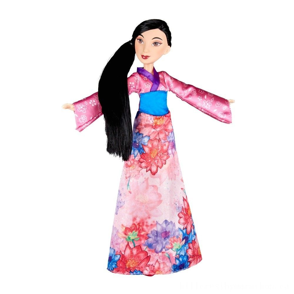 Final Sale - Disney Little Princess Royal Glimmer - Mulan Doll - X-travaganza:£7