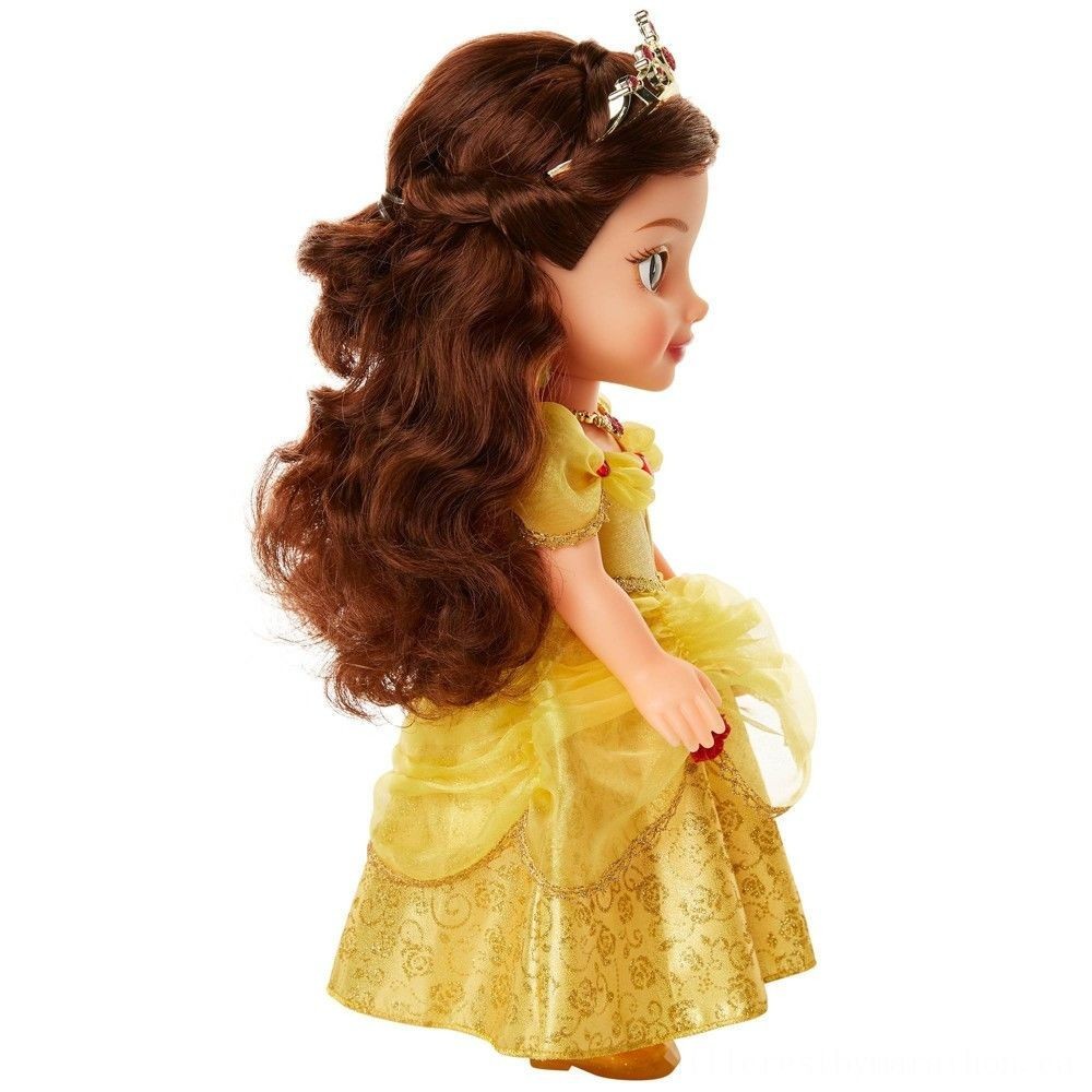 April Showers Sale - Disney Princess Majestic Assortment Belle Dolly - End-of-Year Extravaganza:£24