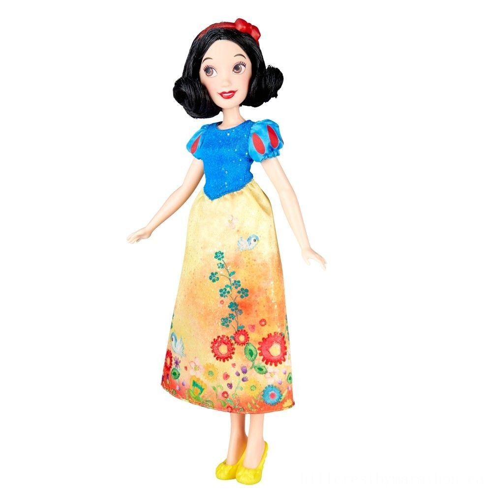 Discount Bonanza - Disney Princess Royal Glimmer - Powder Snow White Toy - President's Day Price Drop Party:£7[nea5527ca]