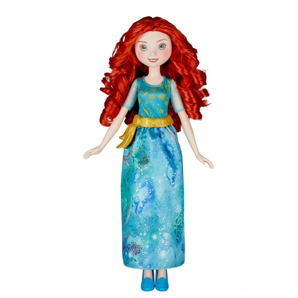 Disney Little Princess Royal Shimmer - Merida Dolly
