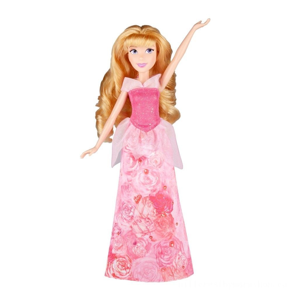 Disney Little Princess Royal Shimmer - Aurora Doll