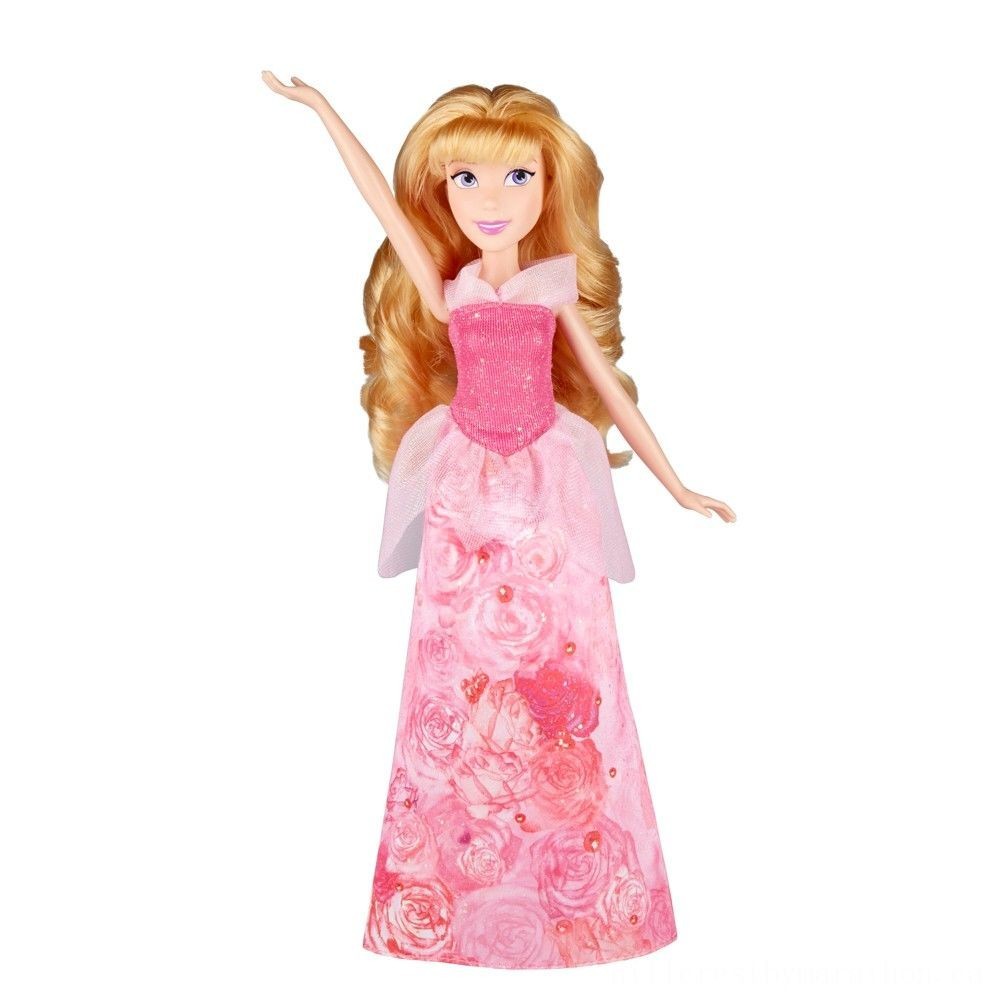 Clearance Sale - Disney Princess Royal Glimmer - Aurora Dolly - Online Outlet X-travaganza:£7[nea5535ca]