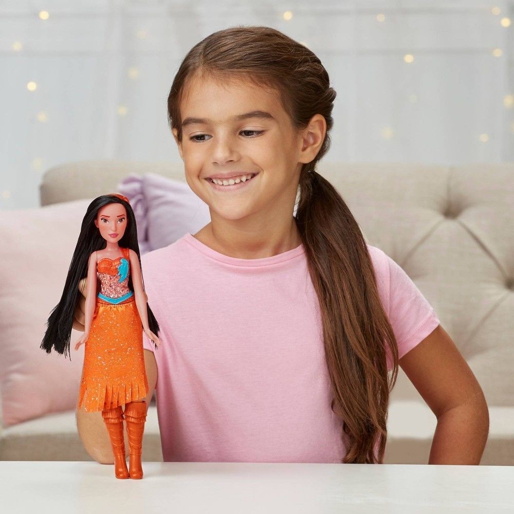 Disney Little Princess Royal Glimmer - Pocahontas Doll