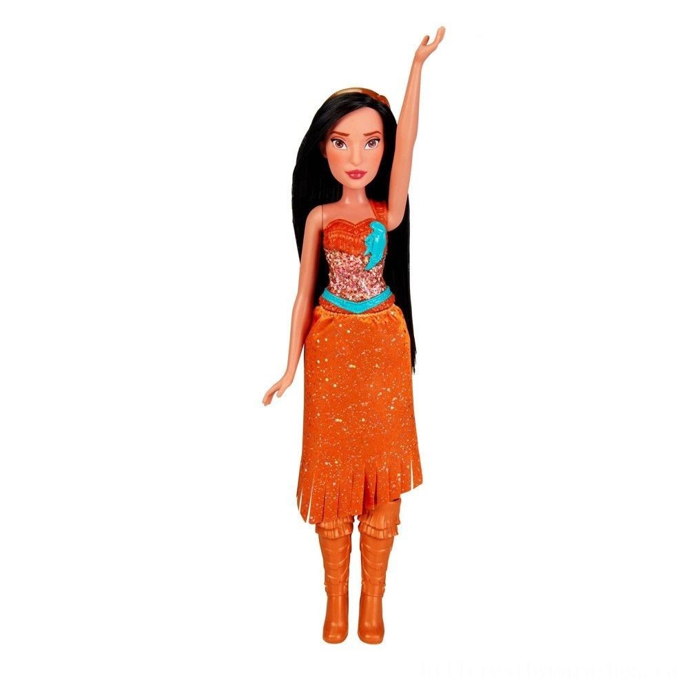 Promotional - Disney Princess Royal Glimmer - Pocahontas Dolly - Mid-Season:£7[nea5537ca]