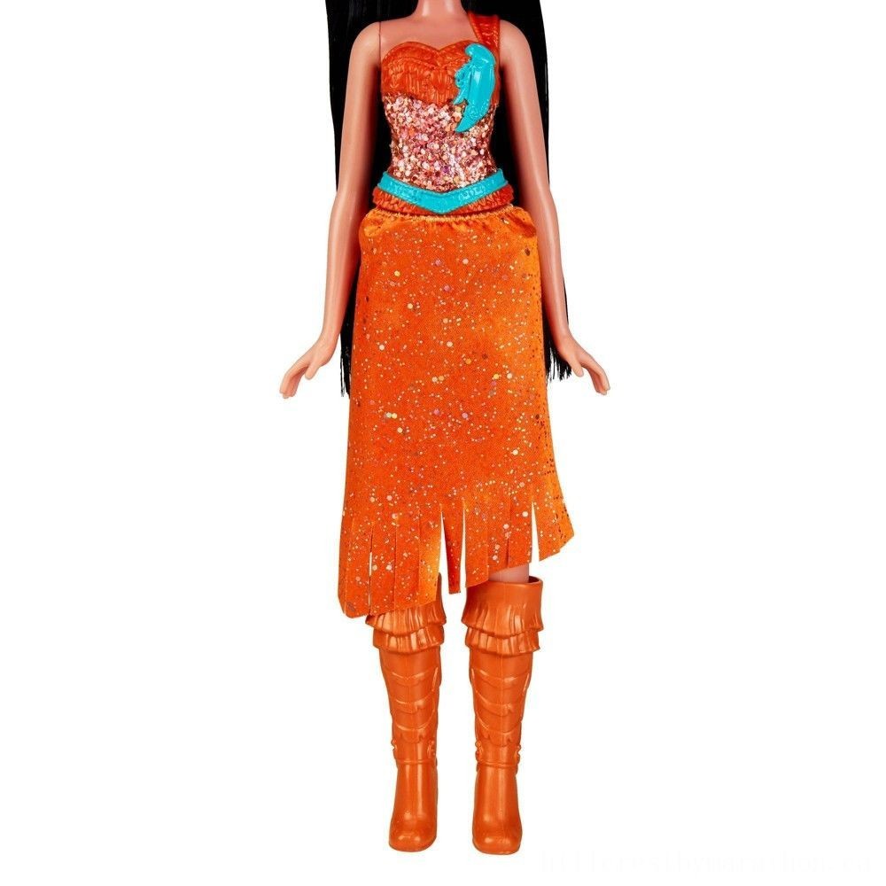 Disney Princess Or Queen Royal Glimmer - Pocahontas Figurine