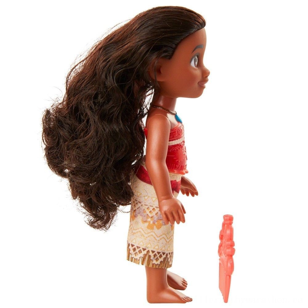 Online Sale - Disney Princess Or Queen Petite Moana Style Figurine - Anniversary Sale-A-Bration:£8[coa5543li]