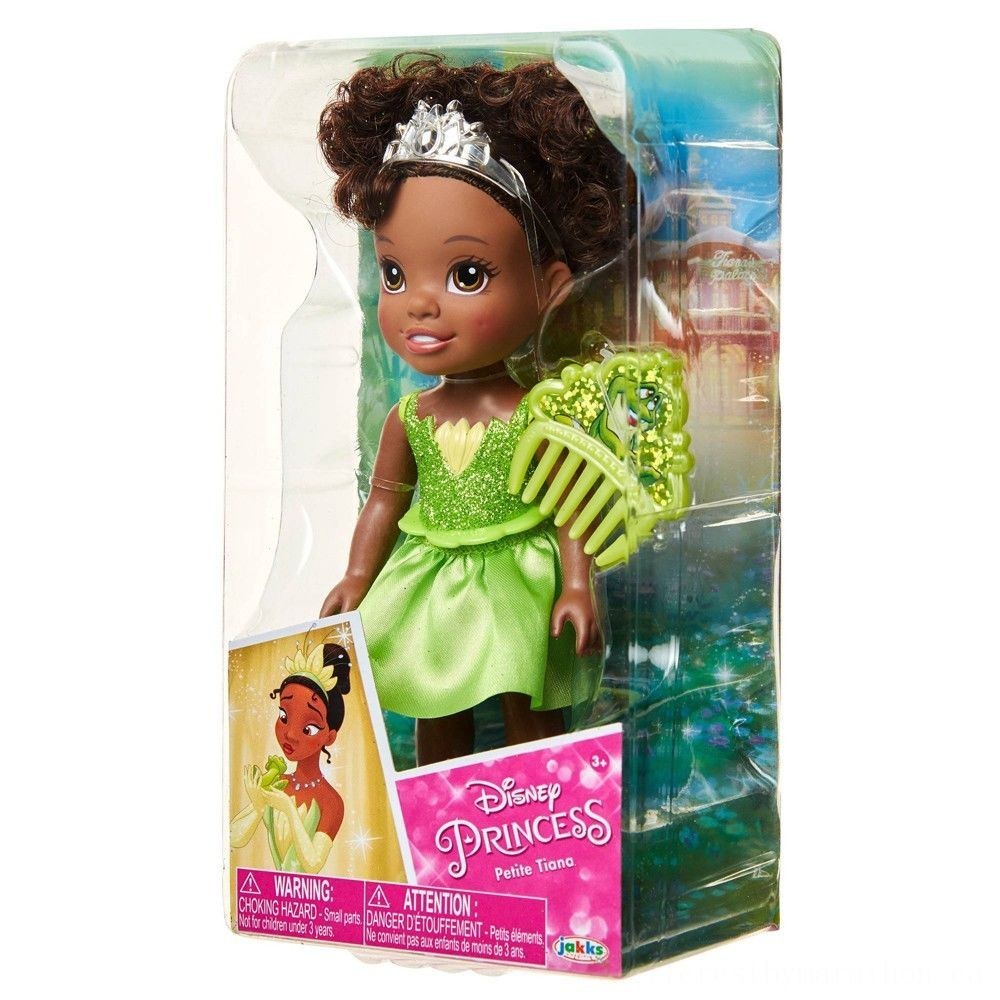 Disney Little Princess Petite Tiana Style Figurine
