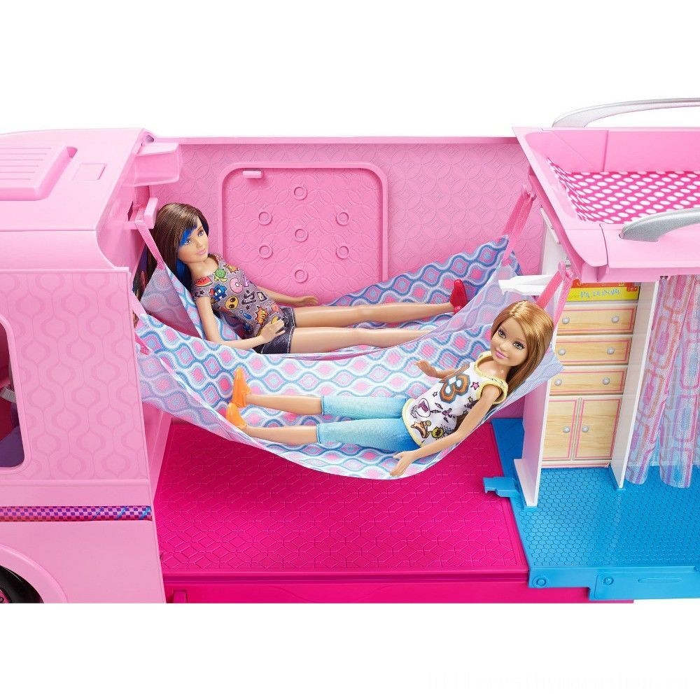 Early Bird Sale - Barbie Dream Recreational Camper Playset - Two-for-One Tuesday:£62