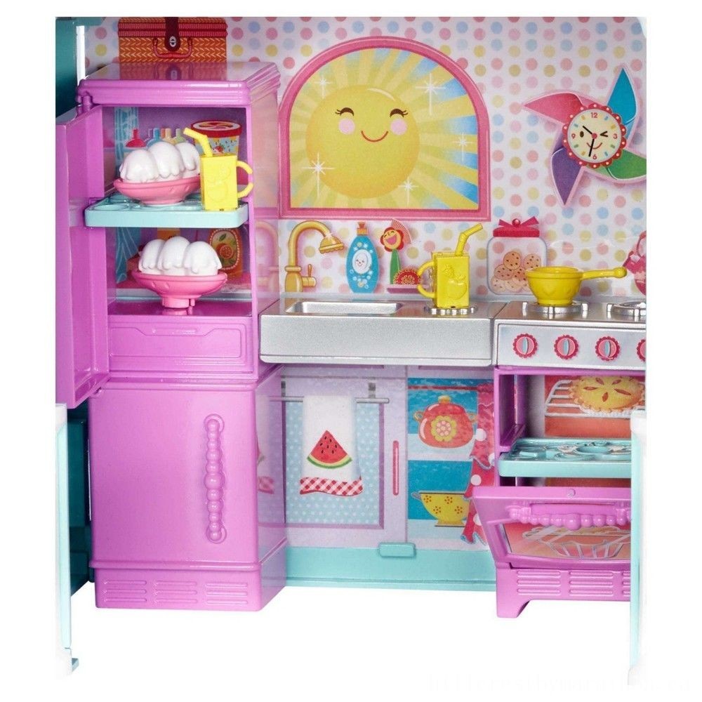 Two for One Sale - Barbie Club Chelsea Dolly and also Play House - X-travaganza Extravagance:£15[laa5548ma]