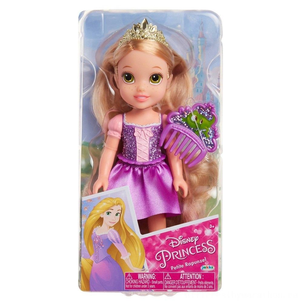 90% Off - Disney Princess Or Queen Petite Rapunzel Fashion Trend Figurine - Weekend Windfall:£8
