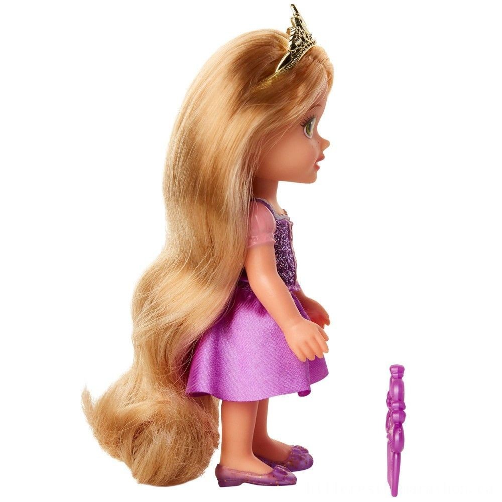 Discount Bonanza - Disney Little Princess Petite Rapunzel Fashion Trend Doll - Spree-Tastic Savings:£7