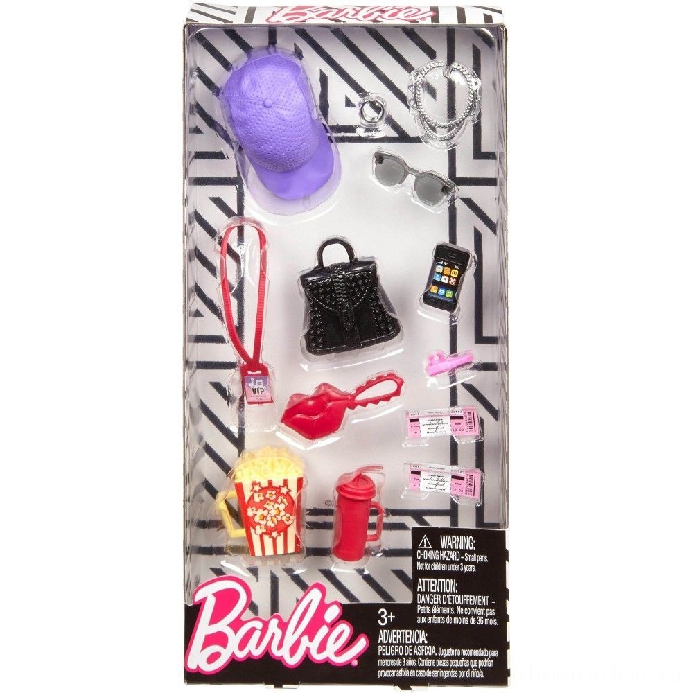 Barbie Manner Movie Opened Accessory Stuff