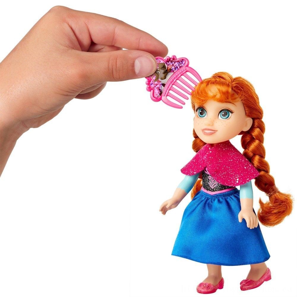 Disney Little Princess Petite Anna Style Figurine